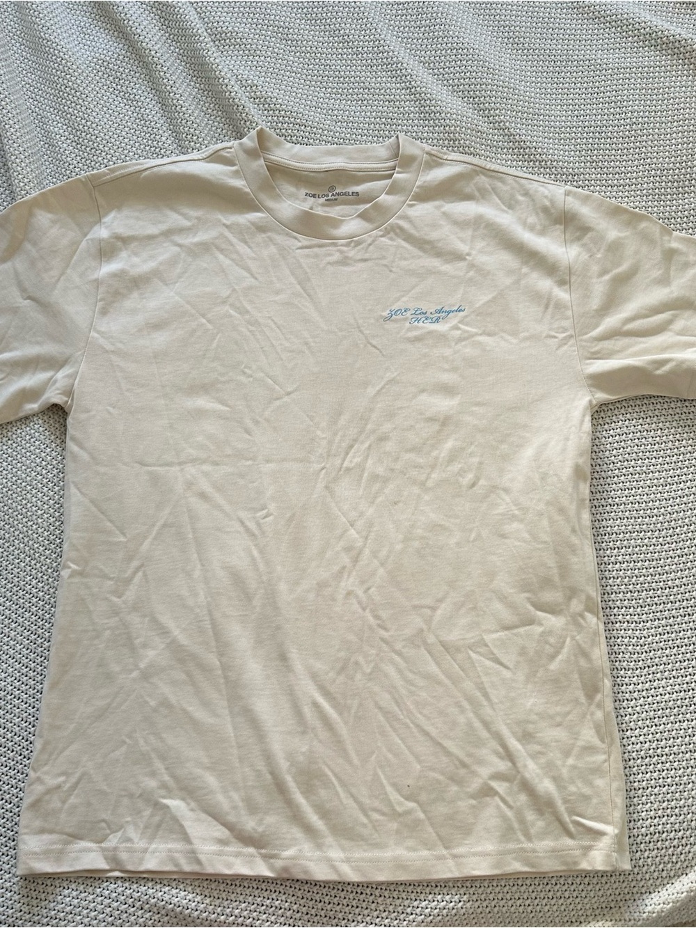 ZOE Los Angeles HER Night 2025 Less Sleep More Summer Graphic Tee Medium